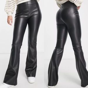 ASOS Tall Stretch Faux Leather Pants NWOT